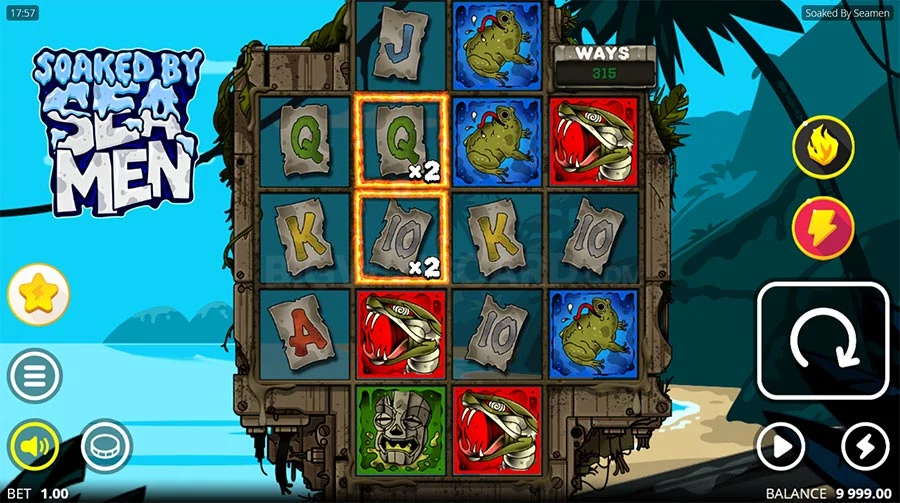 Soaked by Seamen Slot Review available at USA online casinos